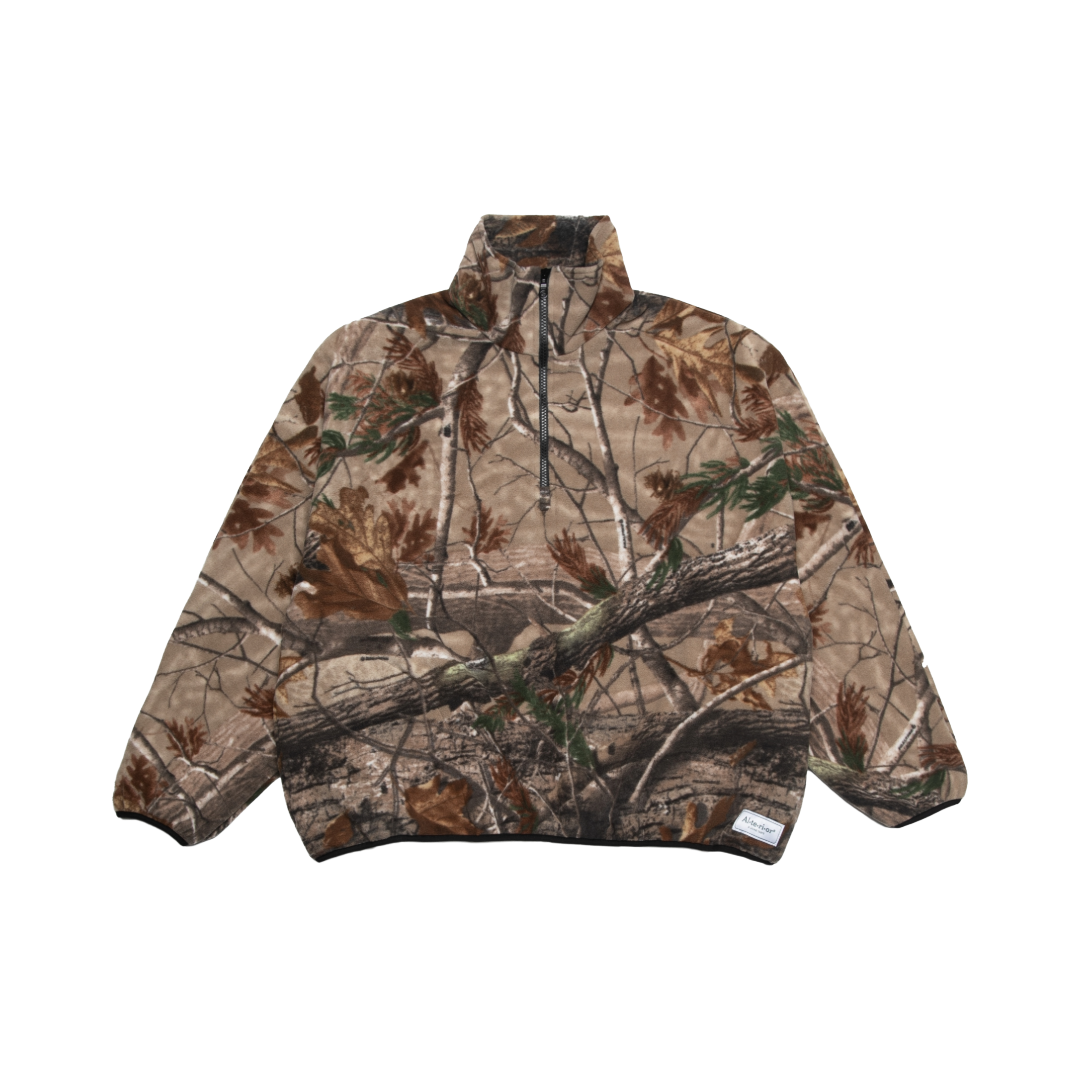 LLOYD/ALTERIOR HALF-ZIP PULLOVER — REAL TREE