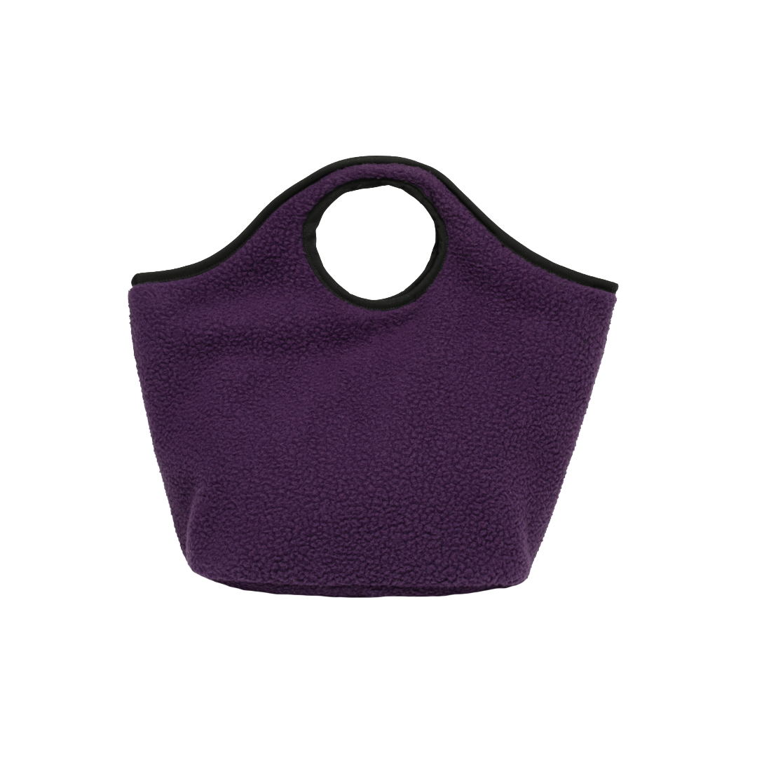 LLOYD/noon BAG — AUBERGINE FLEECE