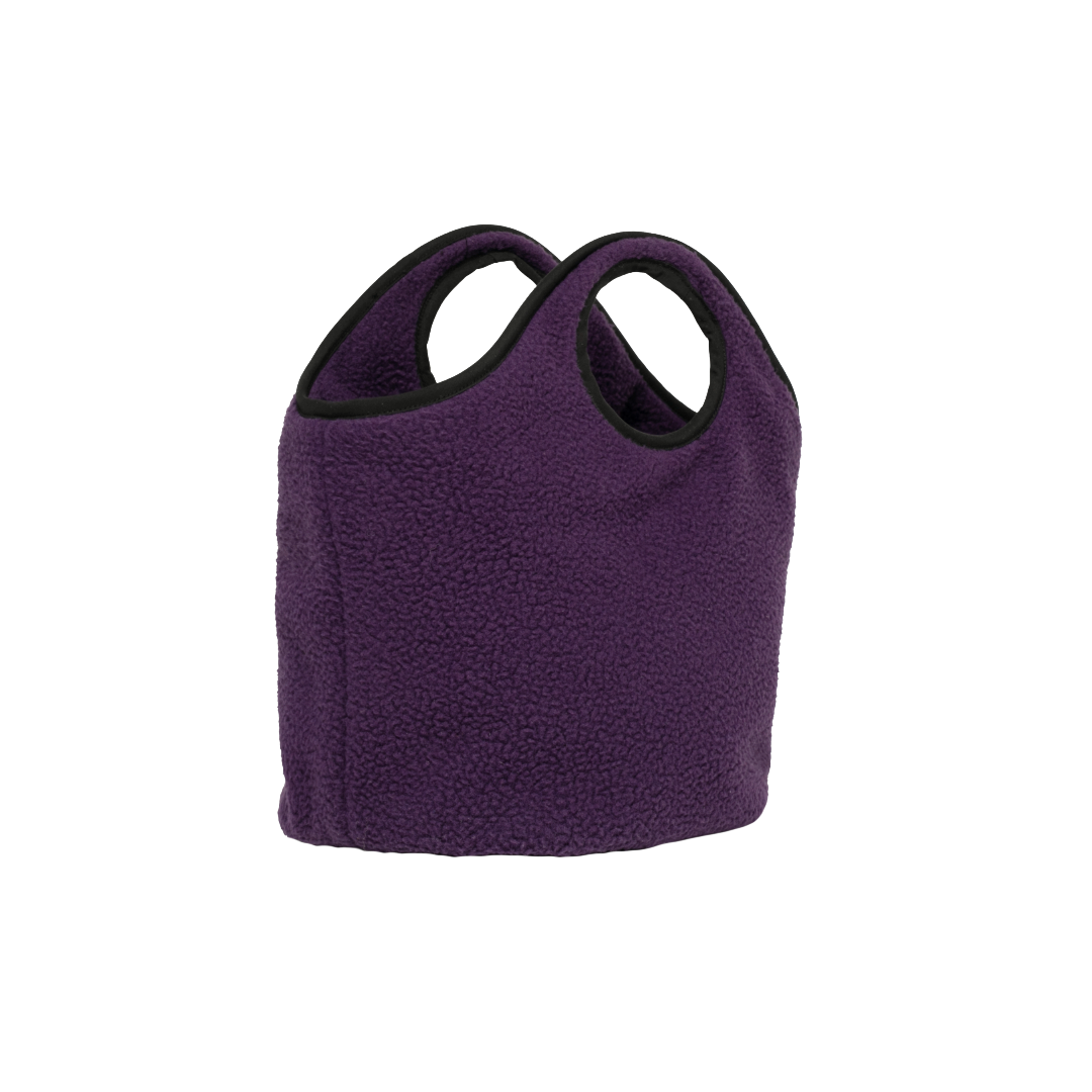 LLOYD/noon BAG — AUBERGINE FLEECE