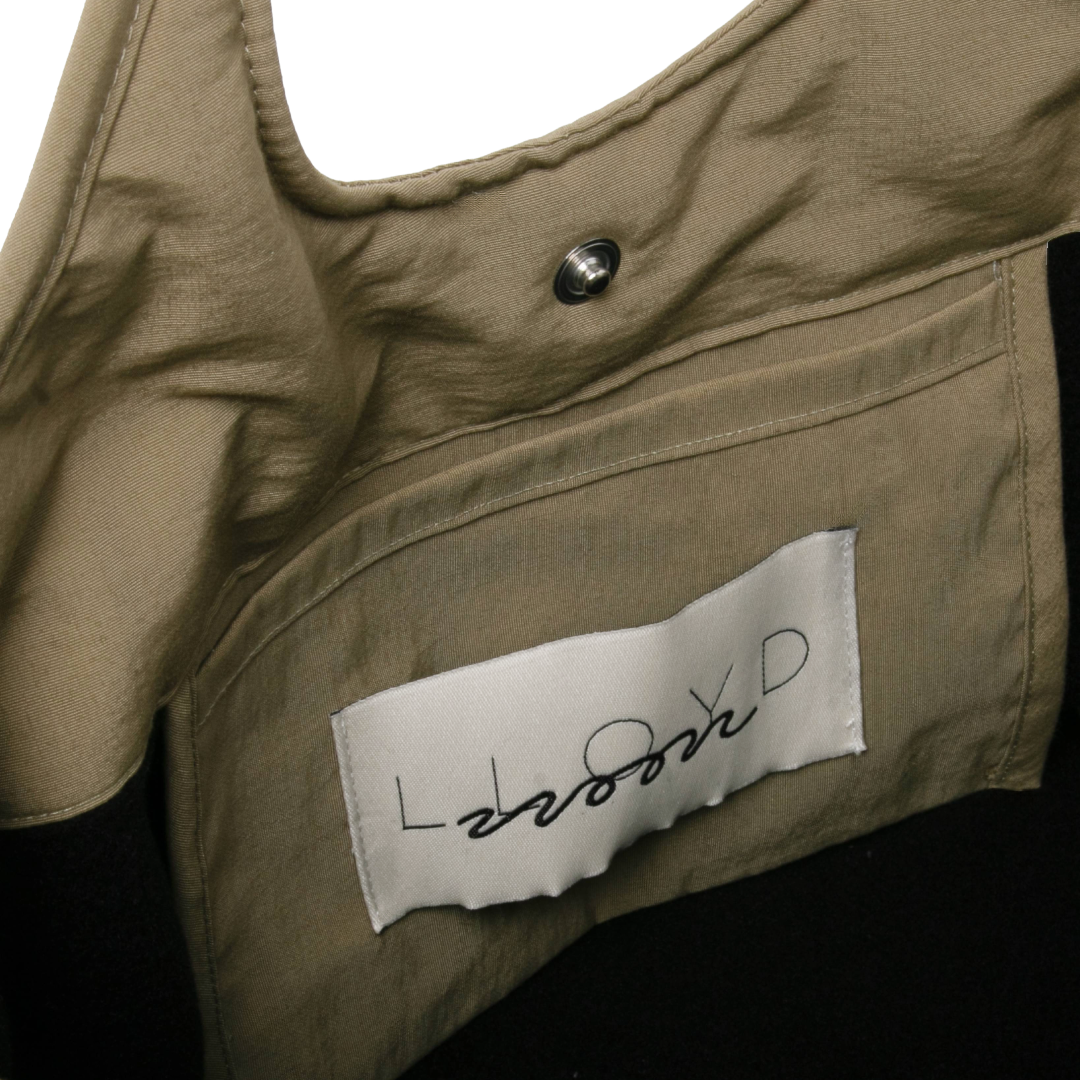 LLOYD/noon BAG — KHAKI NYLON