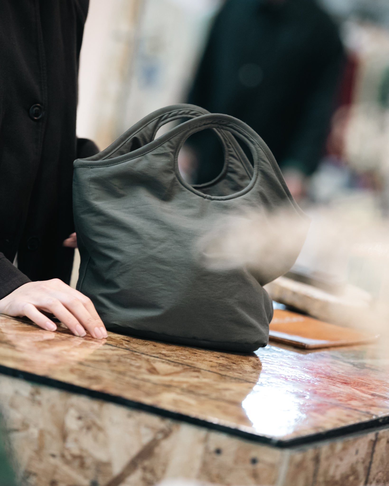 LLOYD/noon BAG — SLATE NYLON