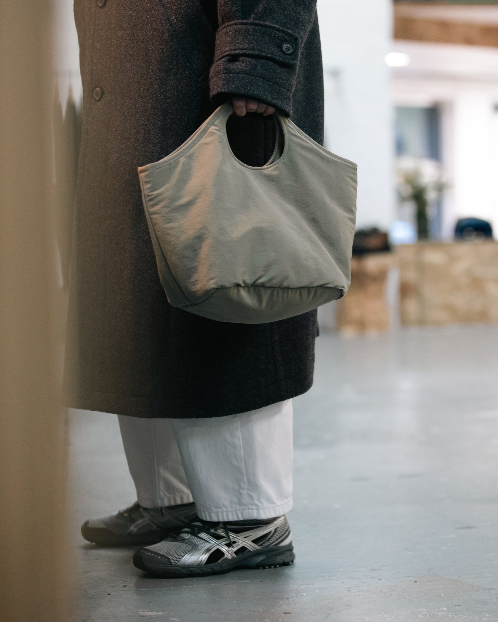 LLOYD/noon BAG — KHAKI NYLON