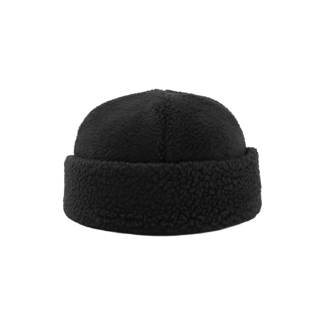 FLEECE TOQUE — BLACK SHERPA