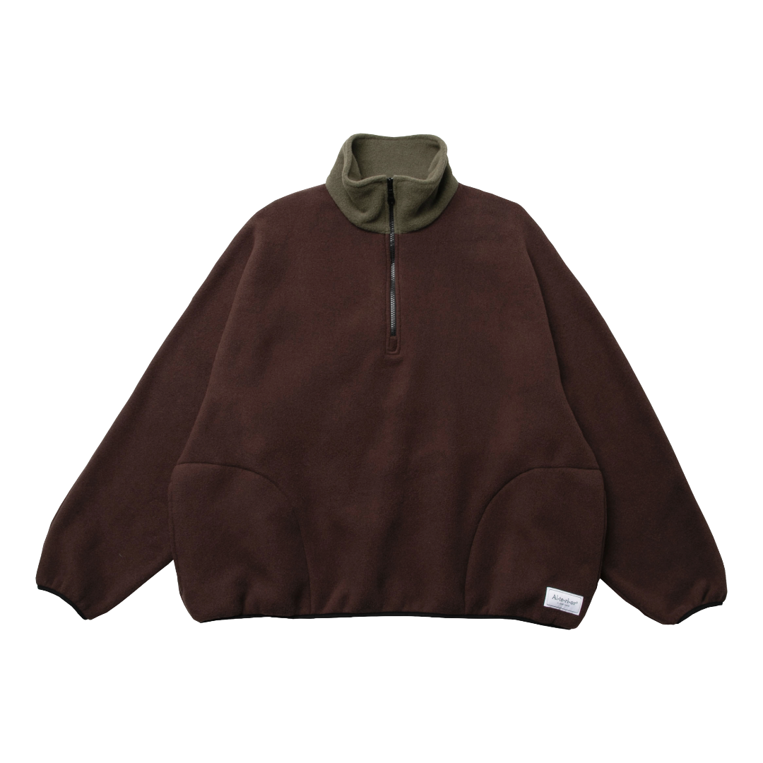 LLOYD/ALTERIOR HALF-ZIP PULLOVER — COLOUR BLOCK