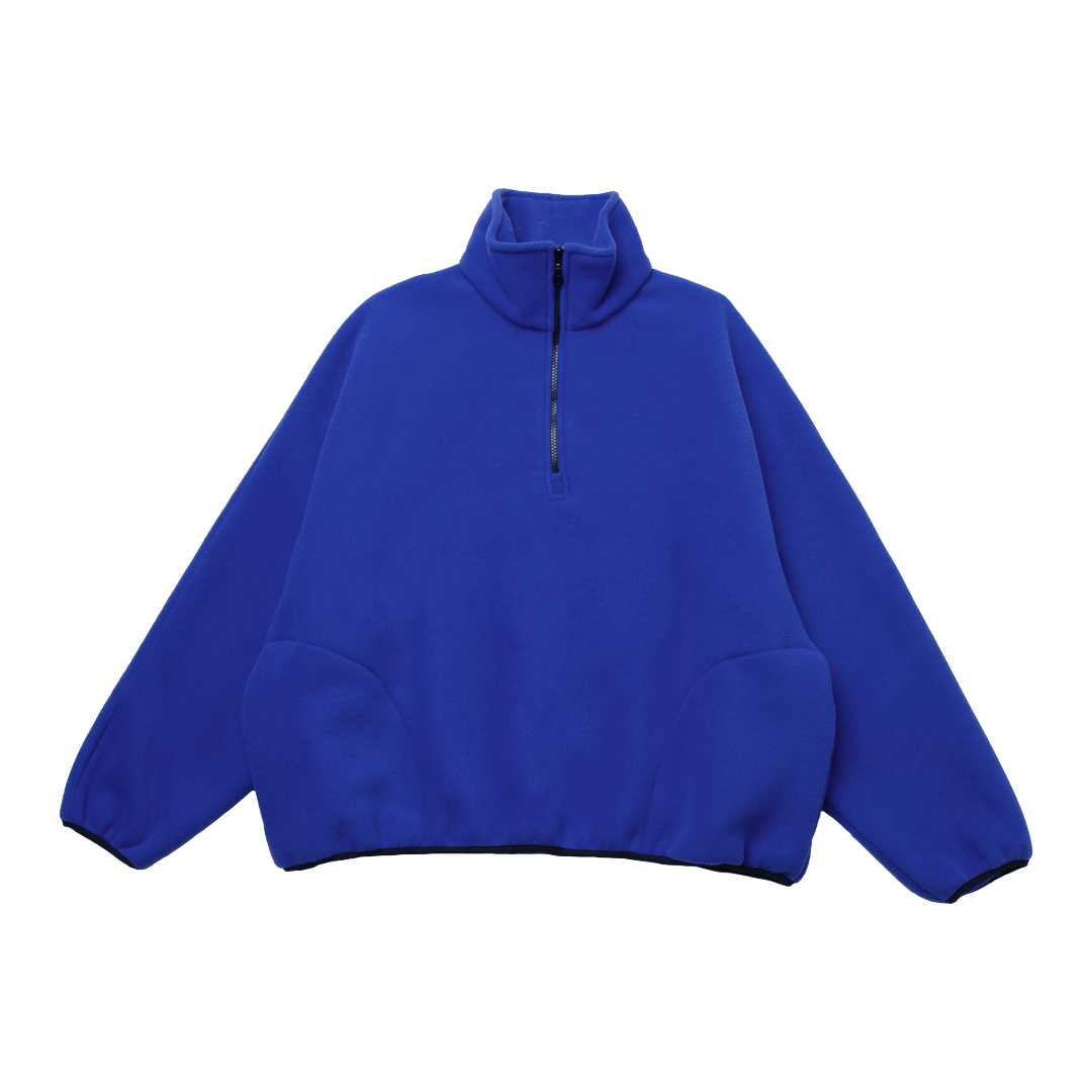 FLEECE HALF-ZIP PULLOVER — EPOCA