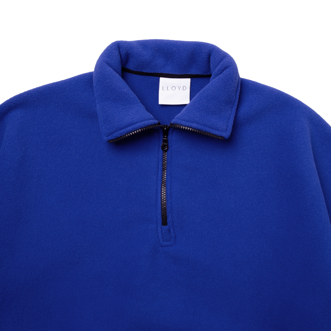 FLEECE HALF-ZIP PULLOVER — EPOCA