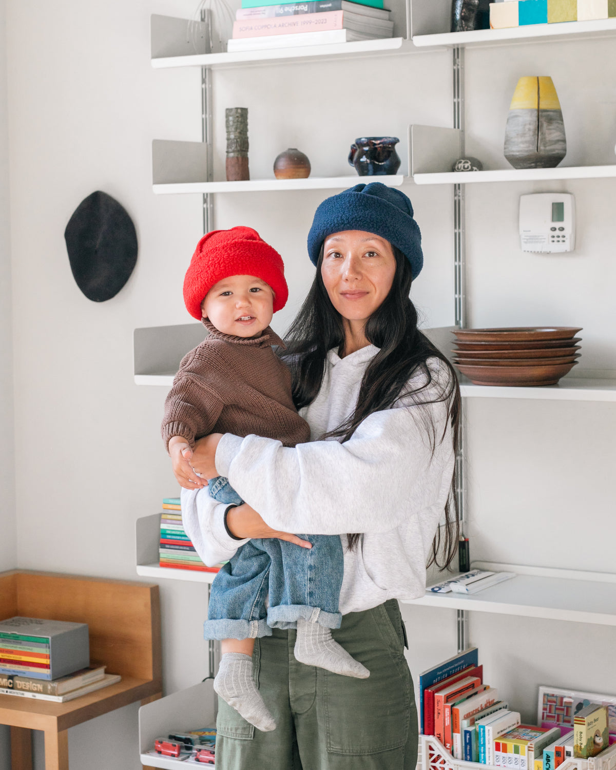 FLEECE TOQUE — NU BLUE