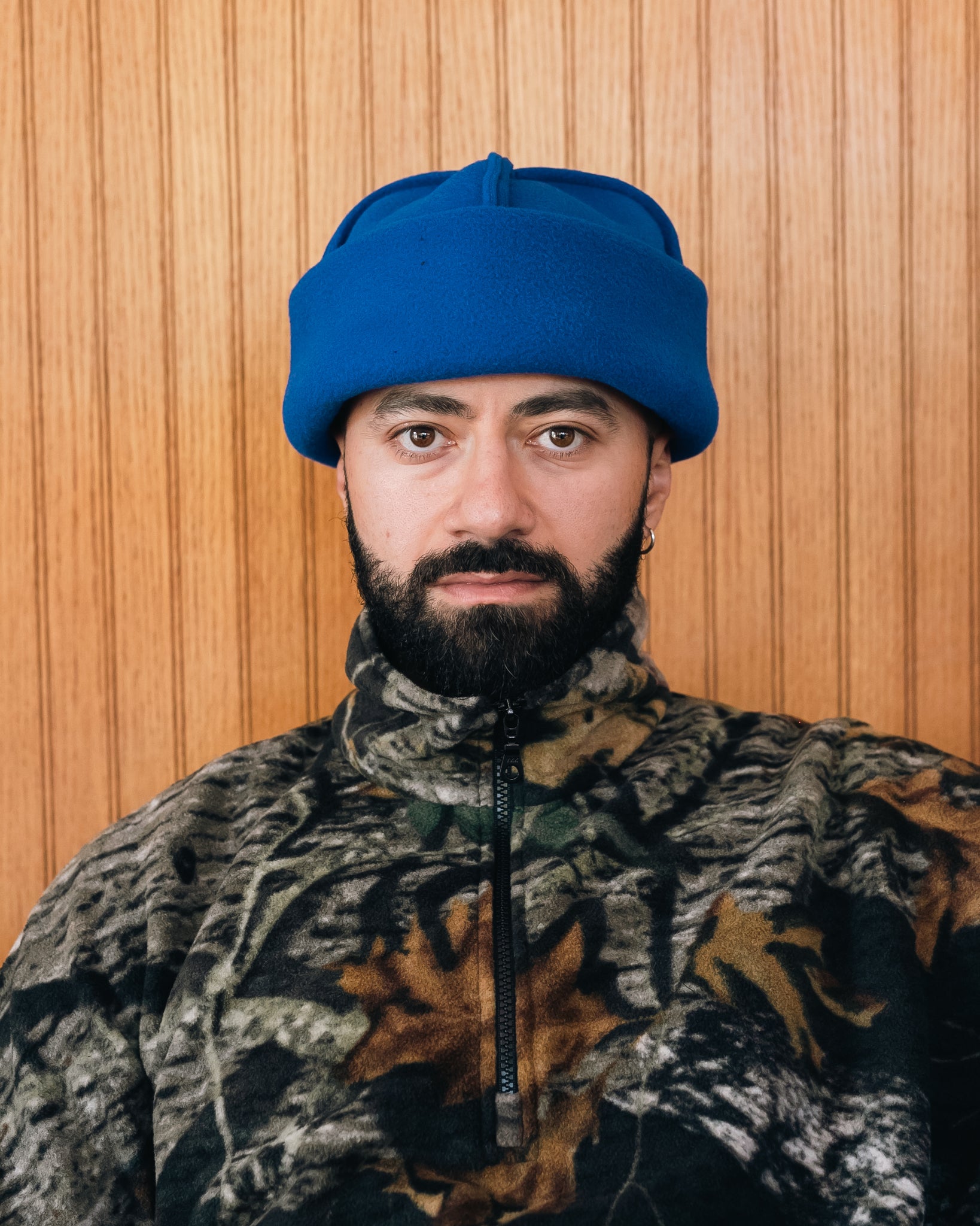 FLEECE TOQUE — EPOCA BLUE