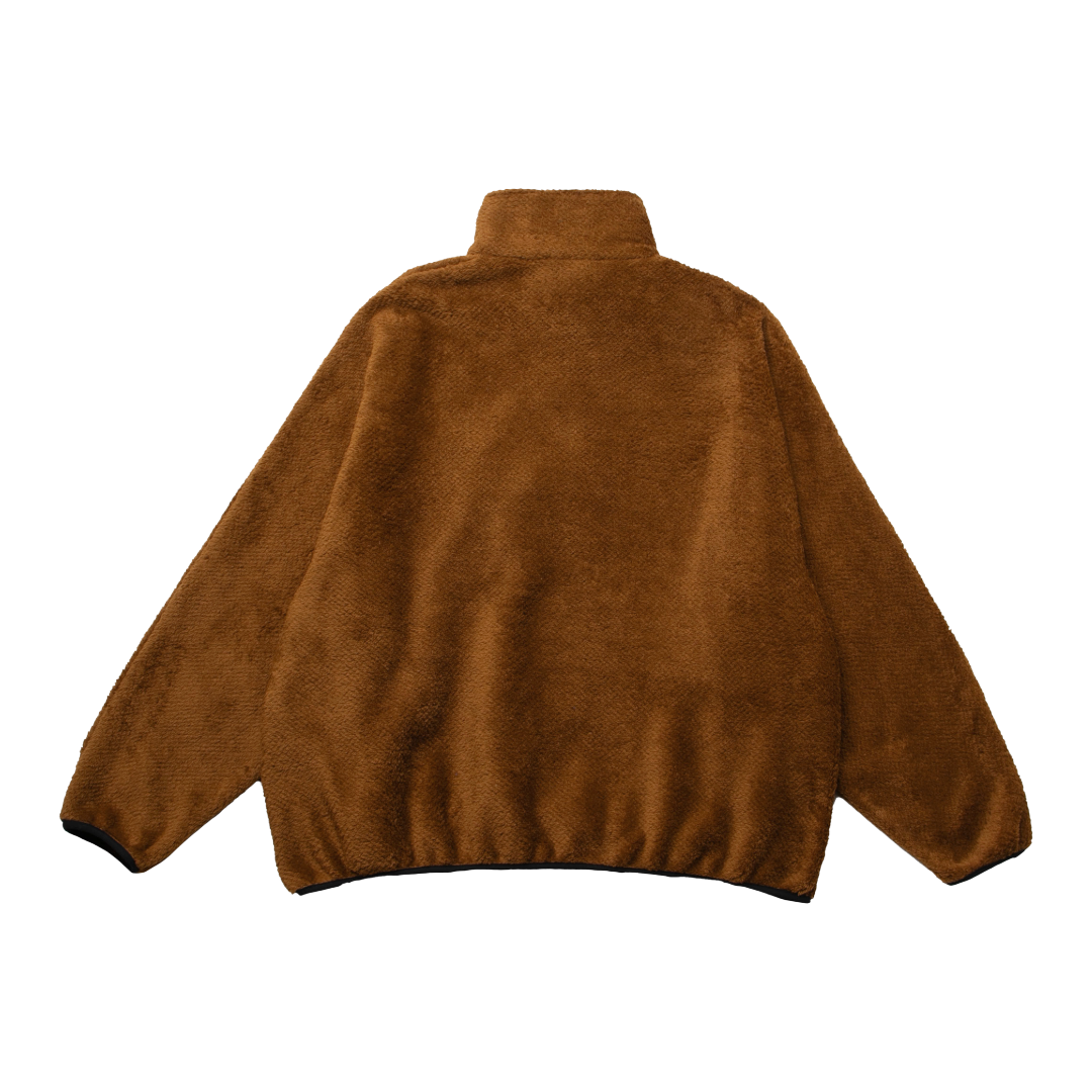 LLOYD/ALTERIOR HALF-ZIP PULLOVER — SHELTER BROWN