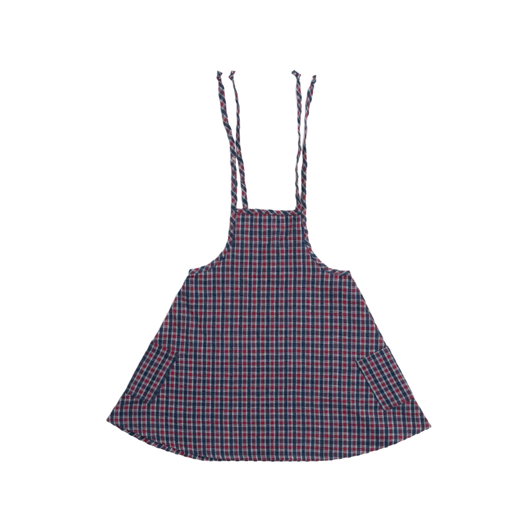 LITTLE LLOYD SUNDRESS — RED PLAID